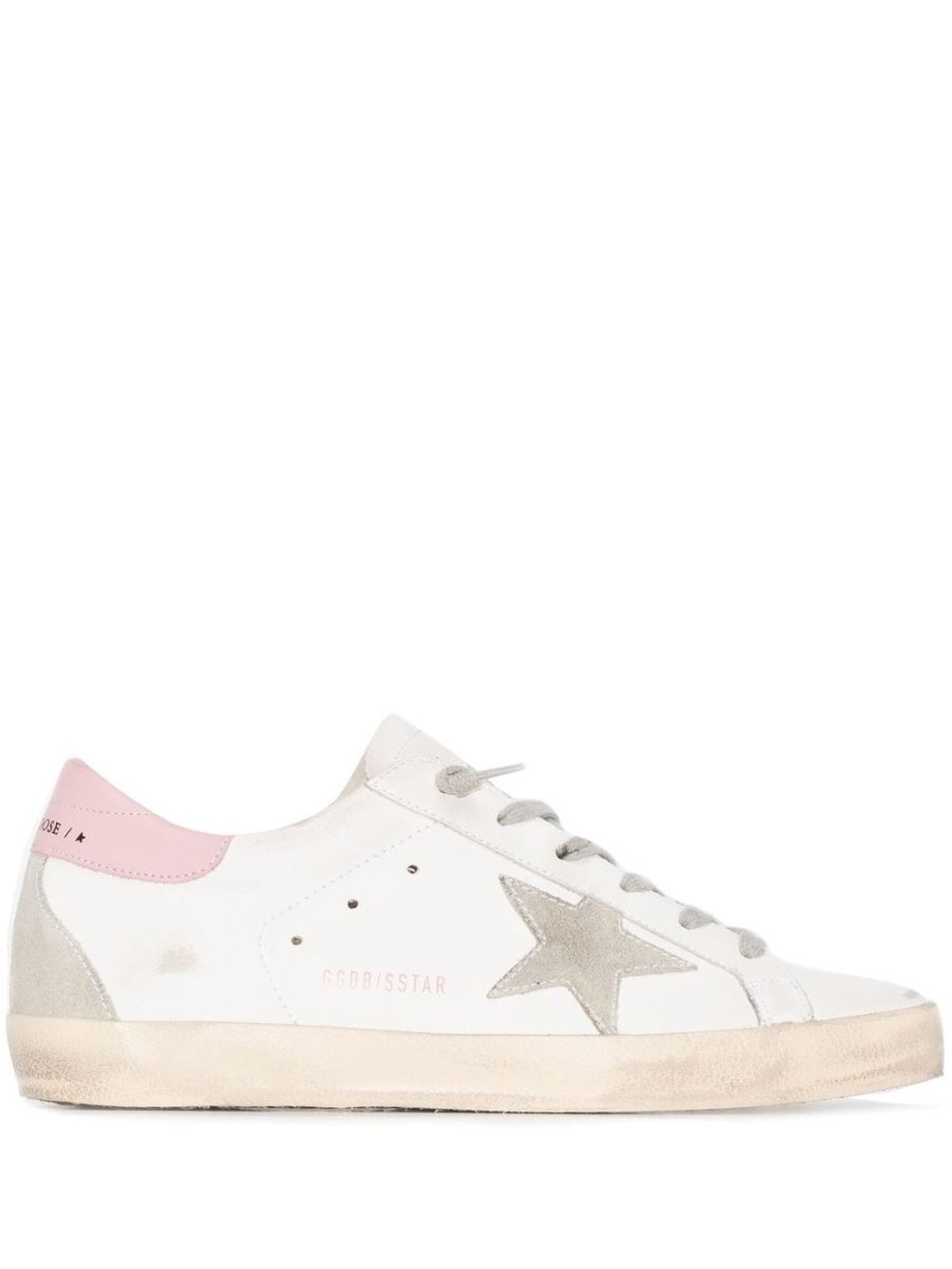 Golden Goose Super-Star Leather Pink Sneakers - Outsole