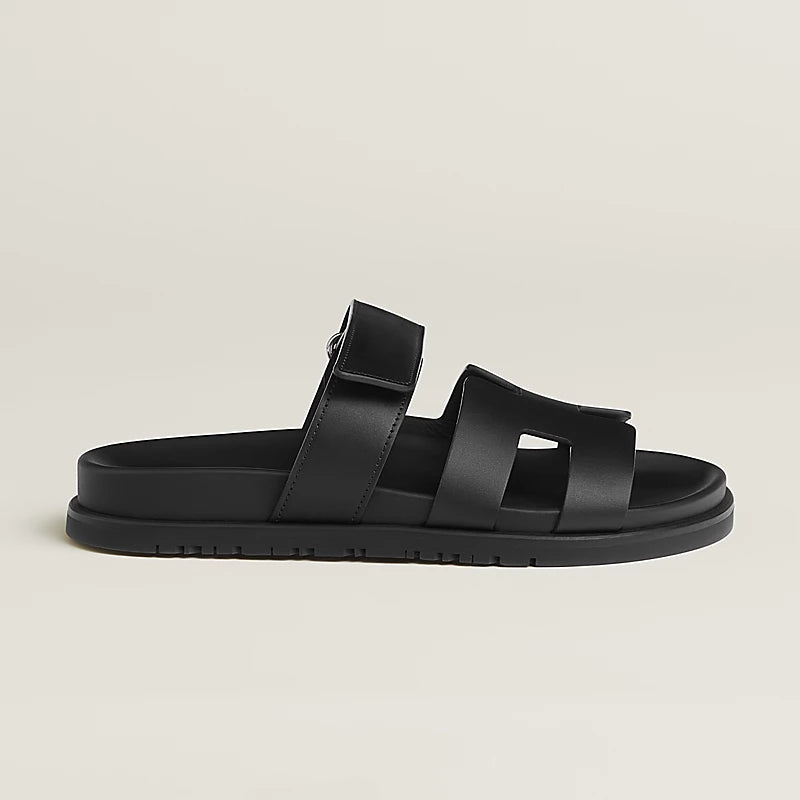 Hermès Chypre Sandals Black - Outsole