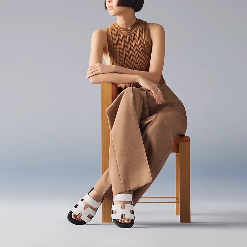 Hermès Chypre Sandals White - Outsole