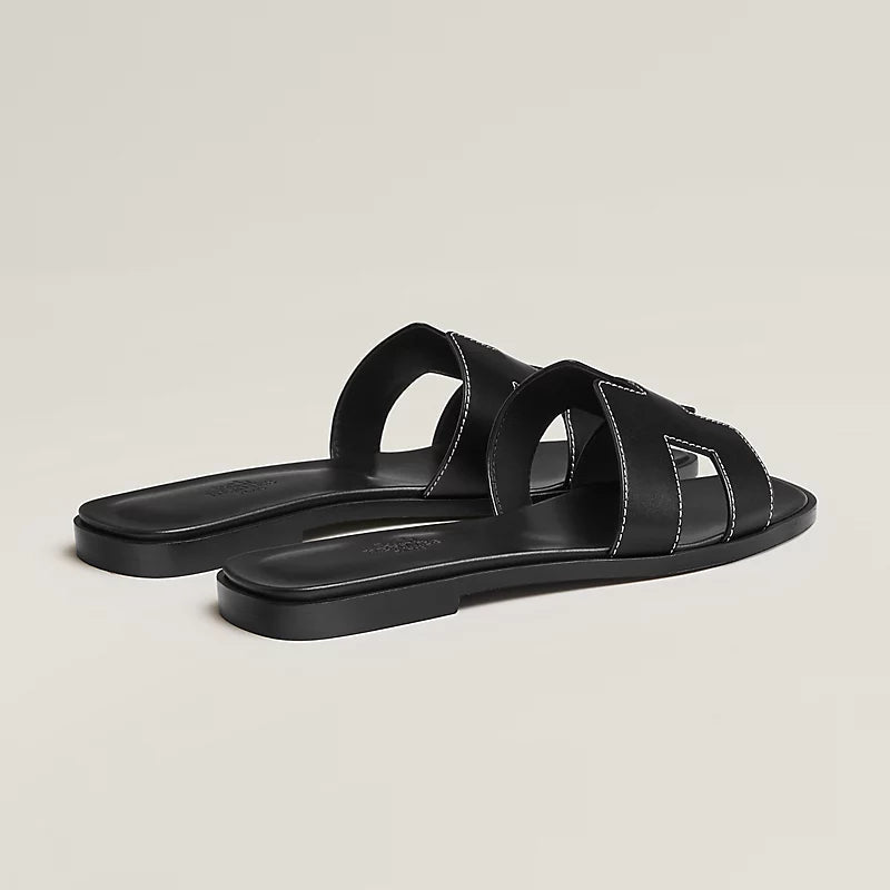 Hermès Oran Sandals Black - Outsole