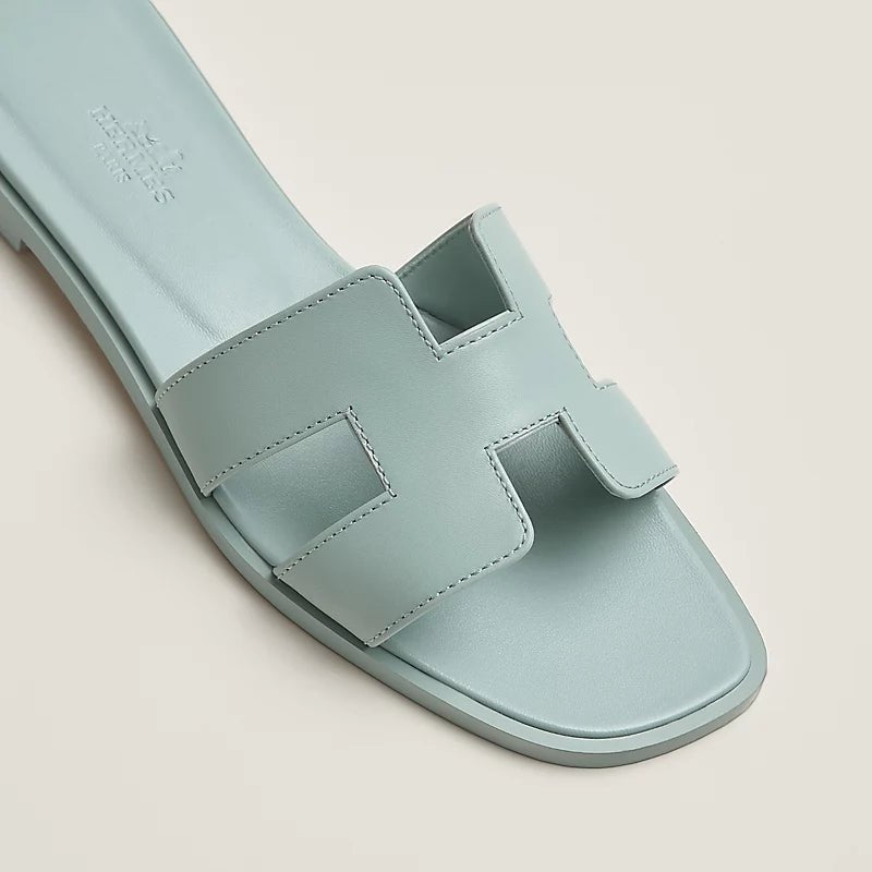 Hermès Oran Sandals Bleu Glacier - Outsole