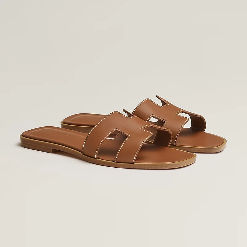 Hermès Oran Sandals Gold - Outsole