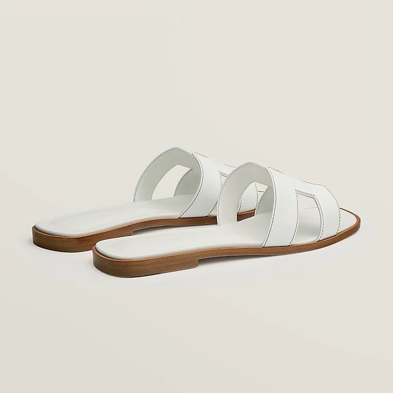 Hermès Oran Sandals White - Outsole