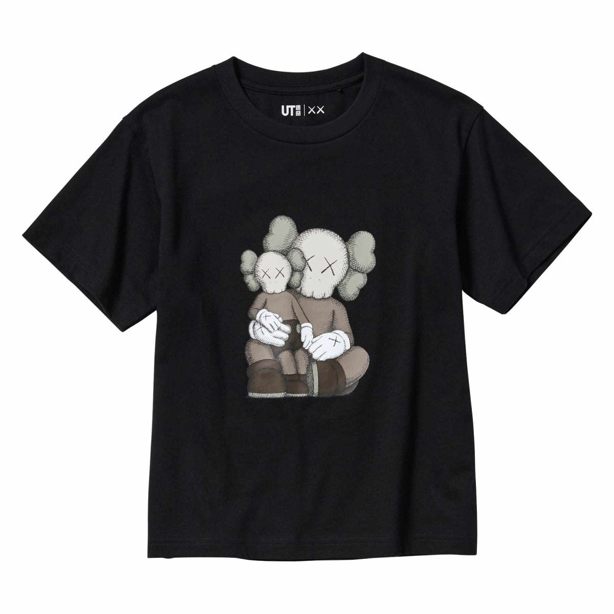 KAWS x Uniqlo T-Shirt Black - Outsole KAWS x Uniqlo T-Shirt Black - Outsole