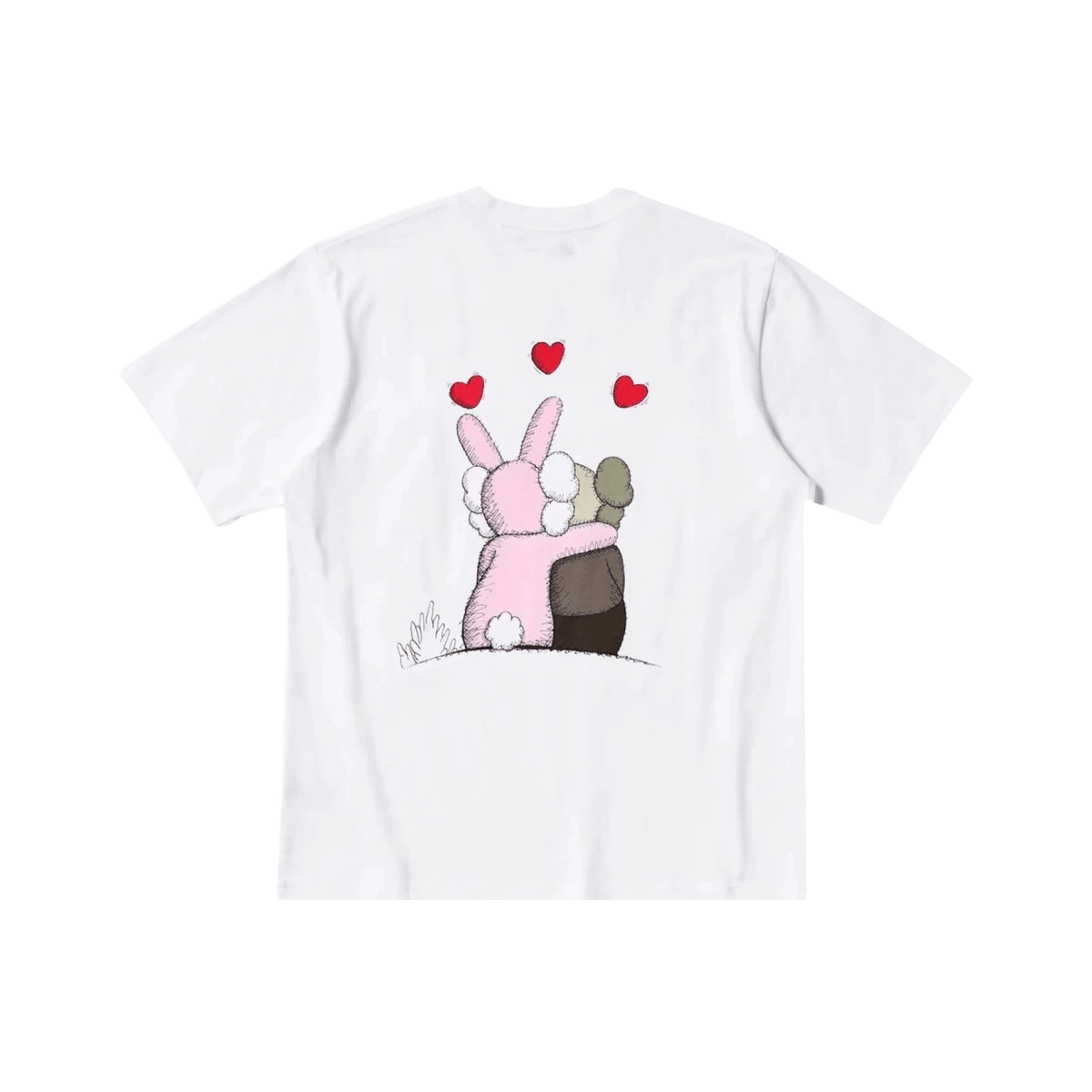 KAWS x Uniqlo Warhol Pink T-Shirt - Outsole