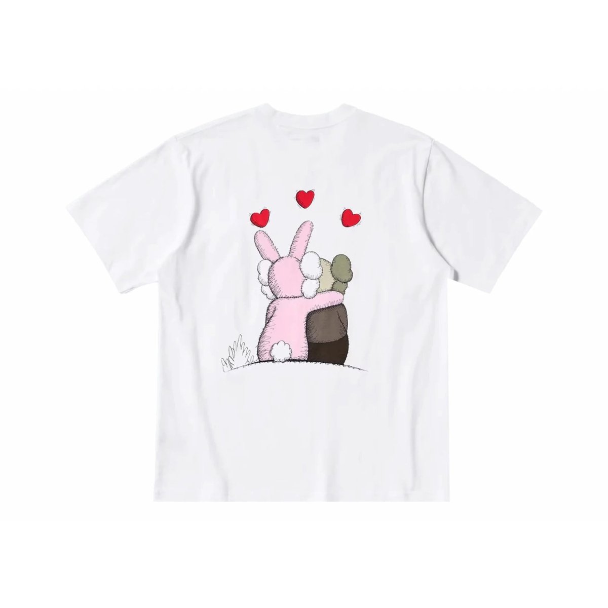 KAWS x Uniqlo T-Shirt Black - Outsole