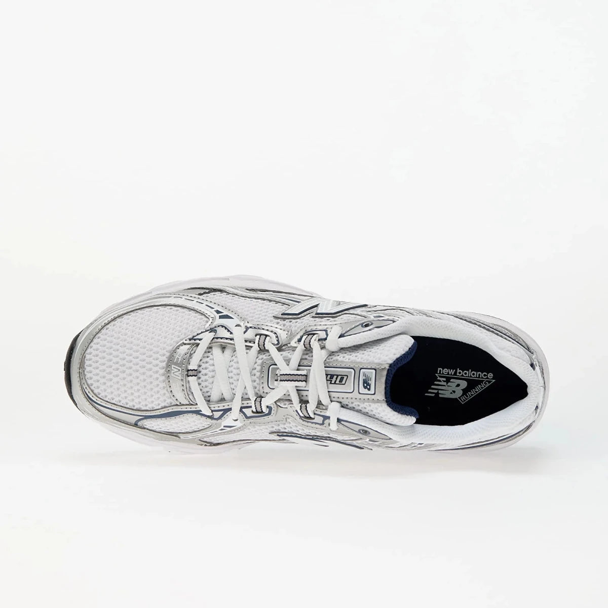 New Balance 740 White Silver Metallic Navy - Outsole