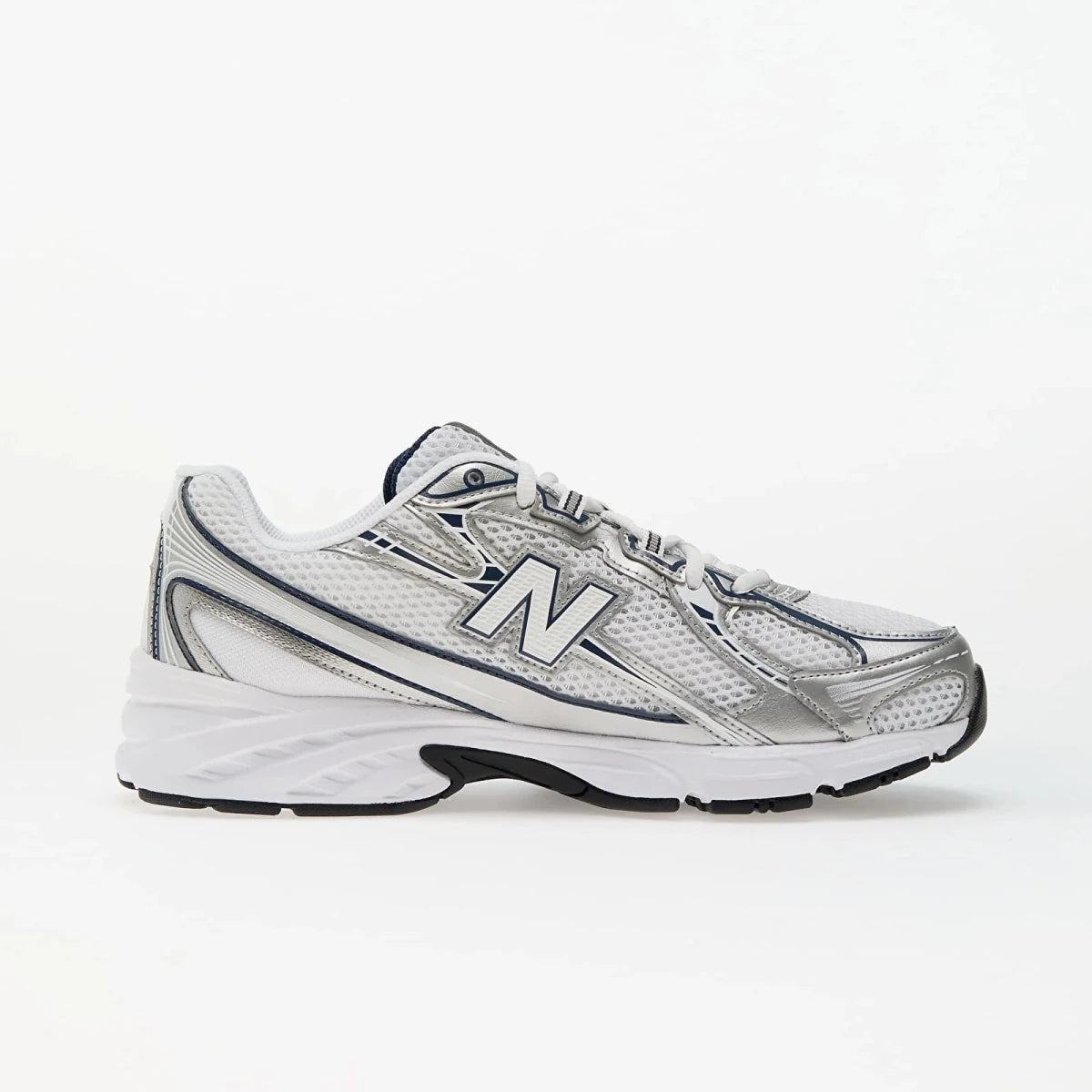 New Balance 740 White Silver Metallic Navy - Outsole