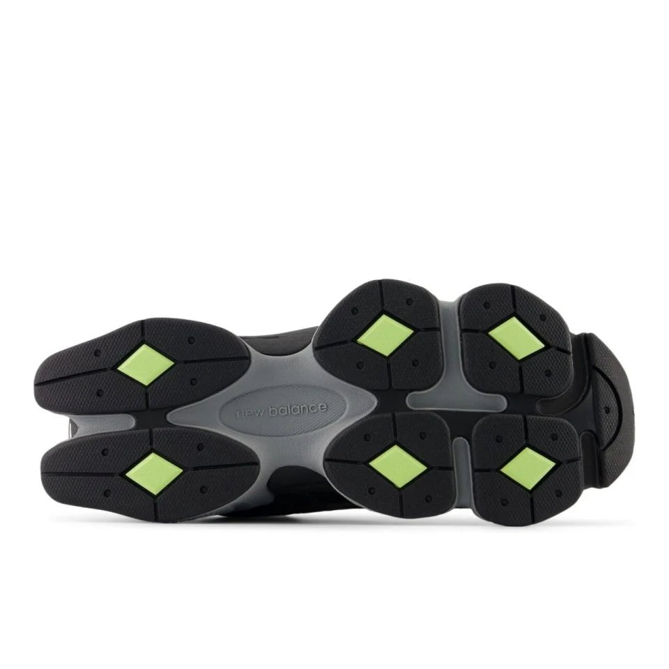 New Balance 9060 Cordura Black Cement Dry Lime - Outsole