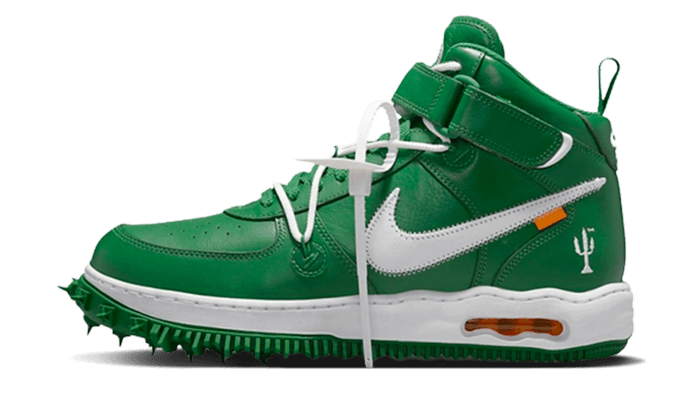 Nike Air Force 1 Mid Off White Pine Green - Outsole Nike Air Force 1 Mid Off White Pine Green - Outsole