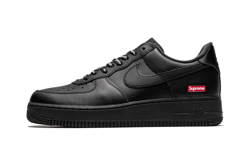 NIKE AIR FORCE 1 SUPREME BLACK - Outsole