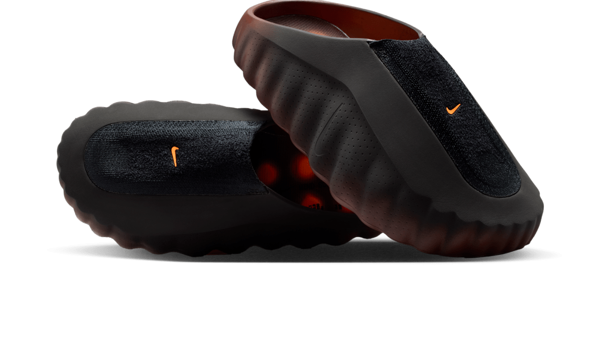 Nike Mind 001 Flyknit Slide Bronze Eclipse Total Orange - Outsole