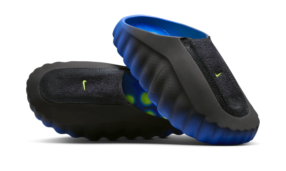 Nike Mind 001 Flyknit Slide Hyper Royal Black - Outsole
