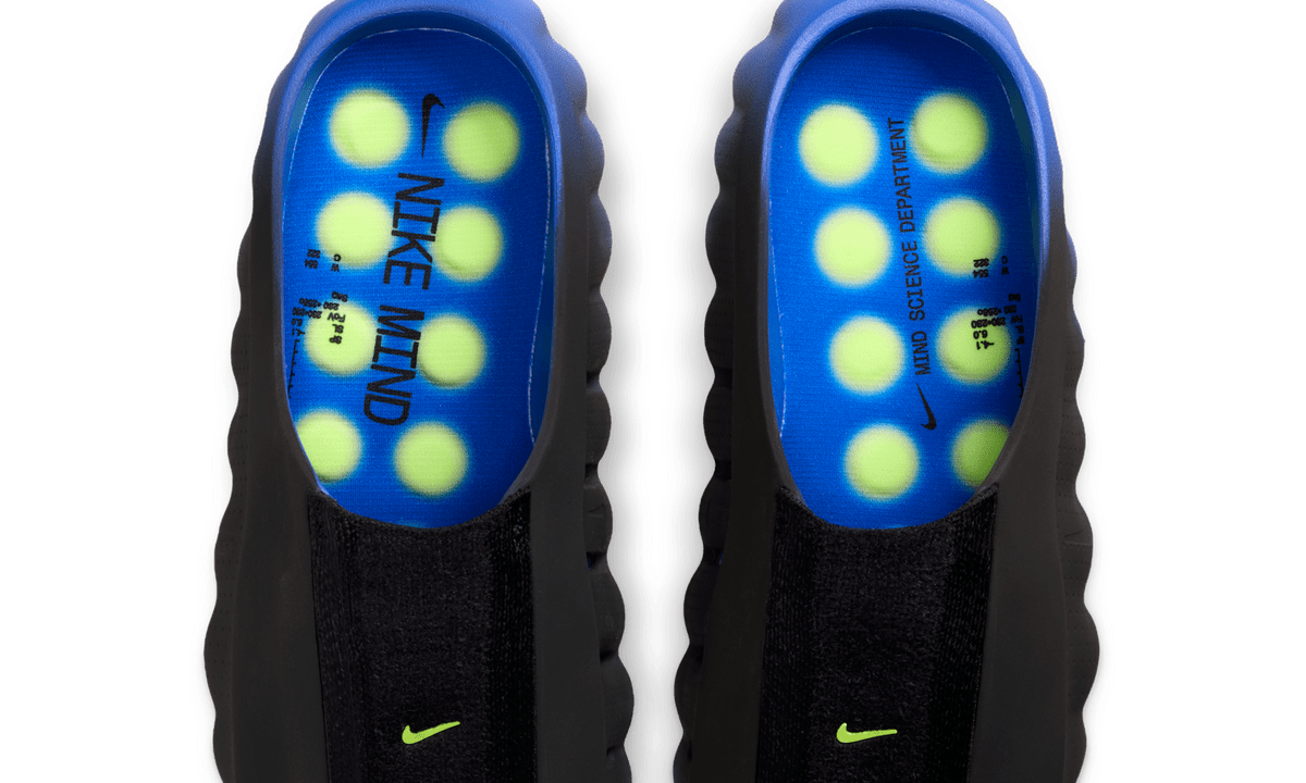 Nike Mind 001 Flyknit Slide Hyper Royal Black - Outsole