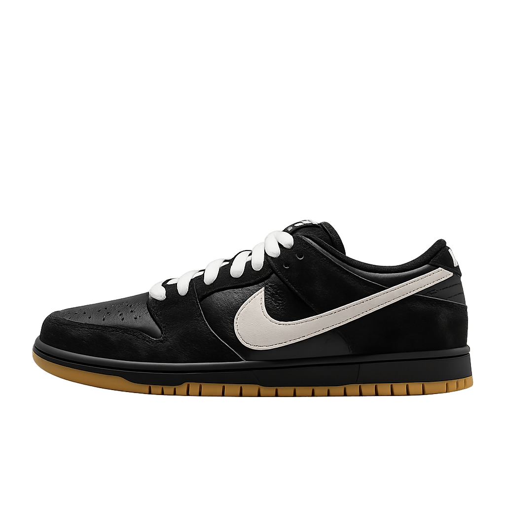 Nike SB Dunk Low Black White Gum - Outsole