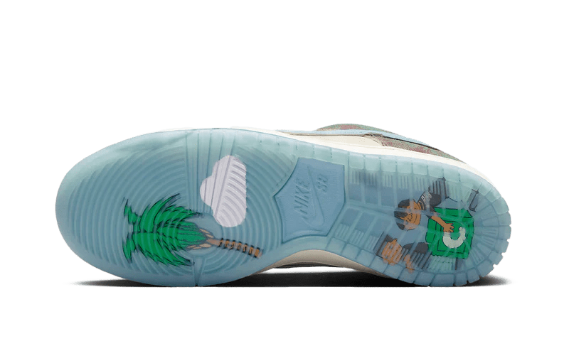 NIKE SB DUNK LOW CRENSHAW SKATE CLUB - Outsole