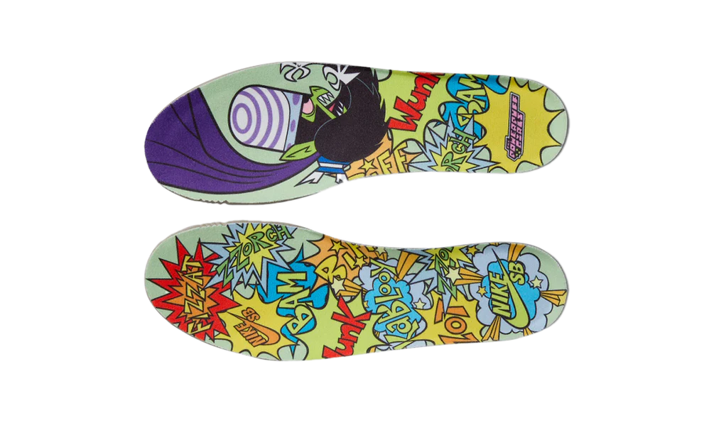 Nike SB Dunk Low The Powerpuff Girls Buttercup - Outsole