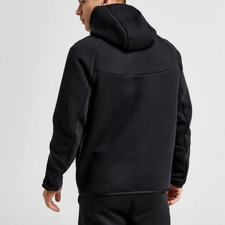 Nike Tech Fleece Zipper Hoodie Black - Outsole