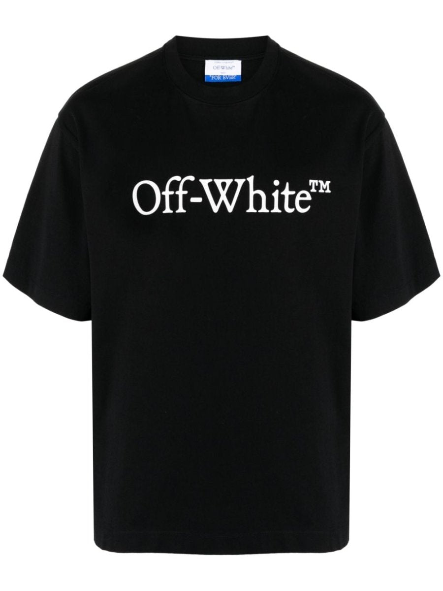 Off White T-Shirt Logo Black - Outsole