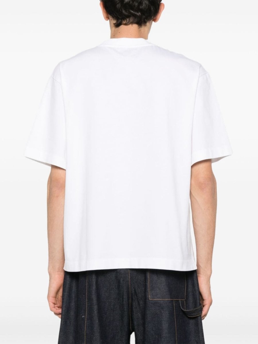 Off White T-Shirt Logo White - Outsole