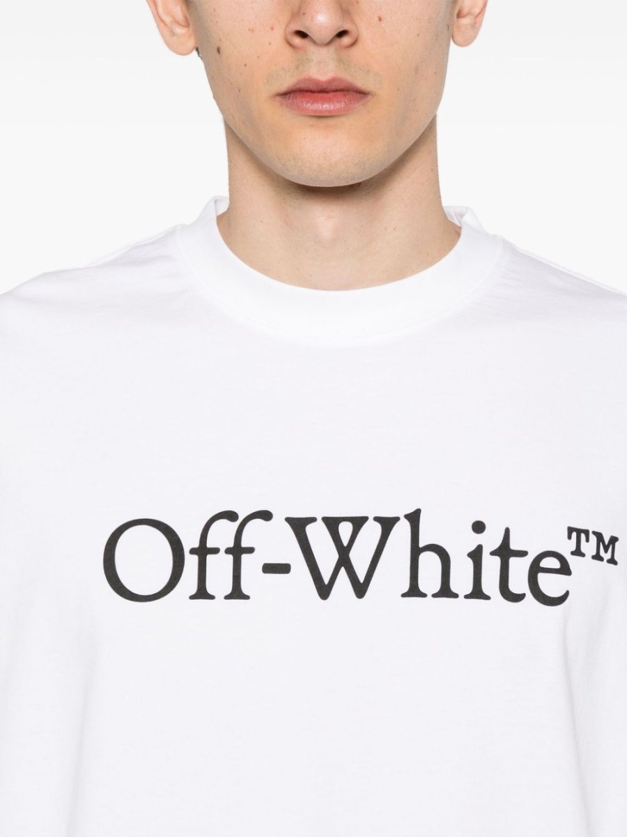 Off White T-Shirt Logo White