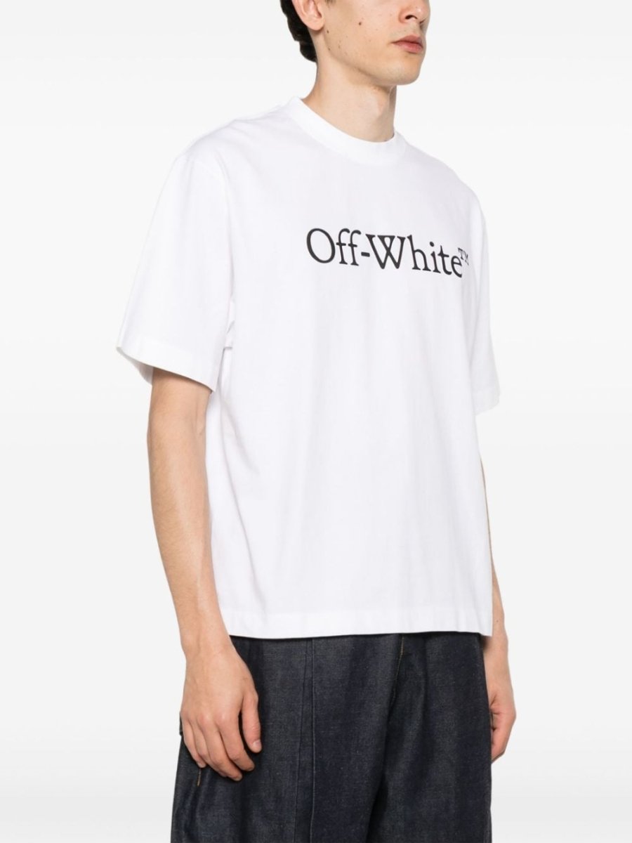 Off White T-Shirt Logo White - Outsole