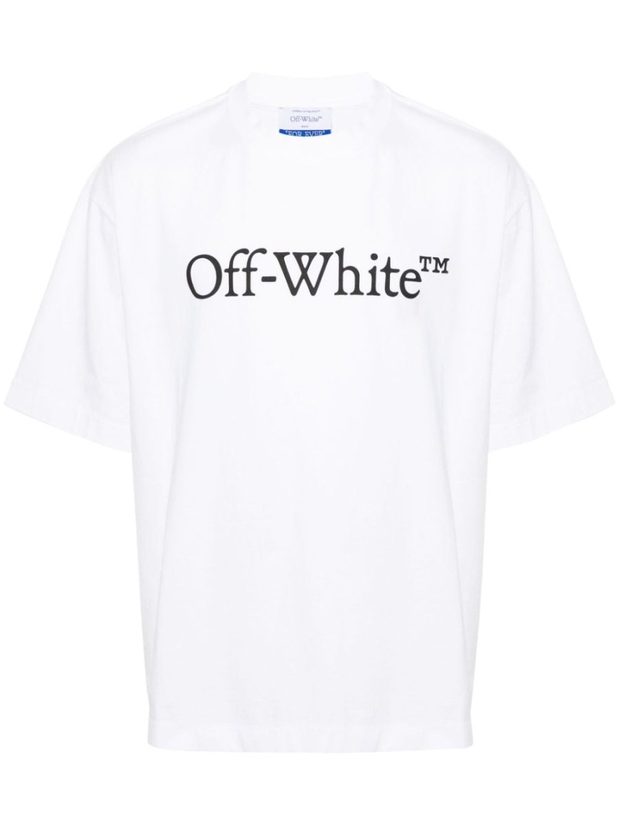 Off White T-Shirt Logo White - Outsole