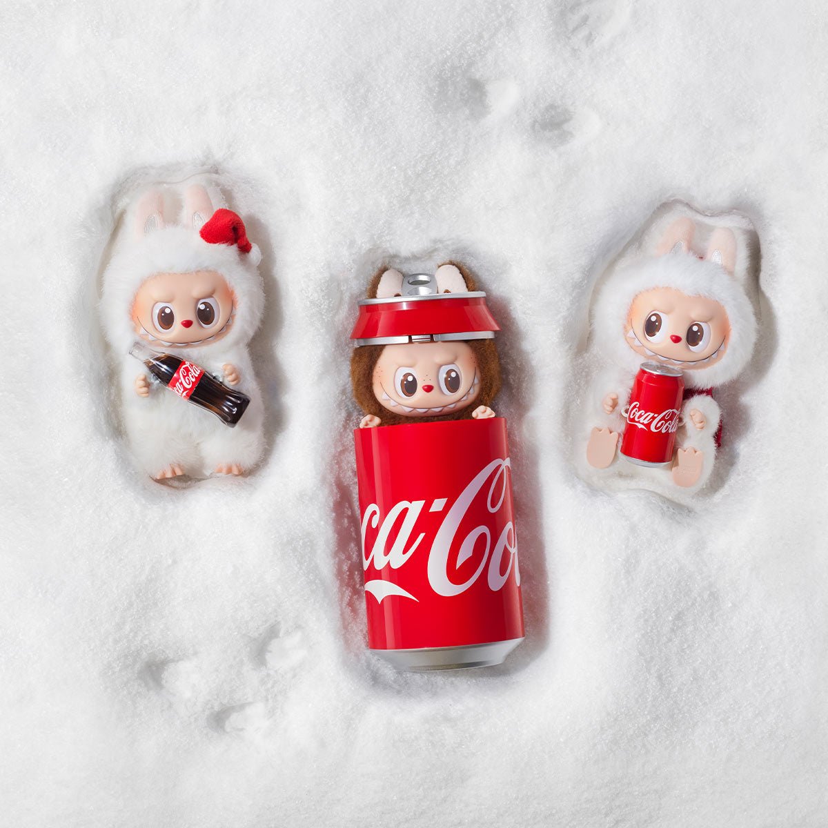 ラブブ Coca-Cola THE MONSTERS VINYL FACE Pop Mart Labubu The Monsters Coca Cola Series Vinyl Face