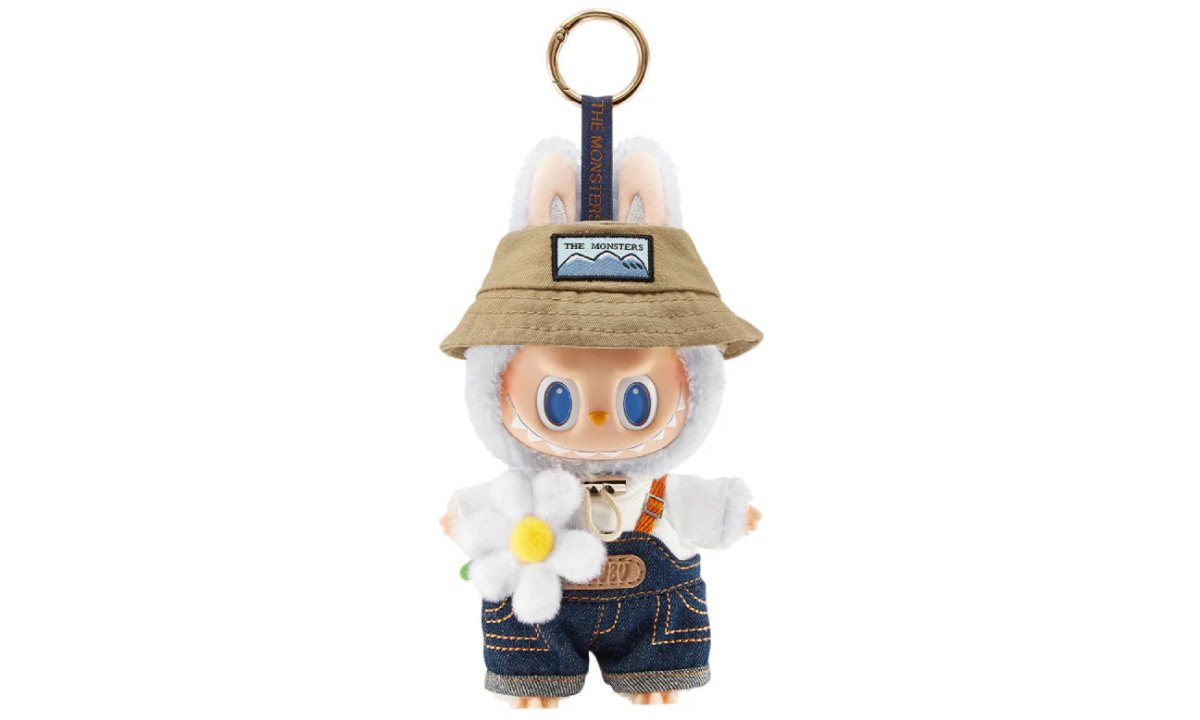 Pop Mart Labubu The Monsters Fall In Wild Vinyl Plush Doll Pendant Key