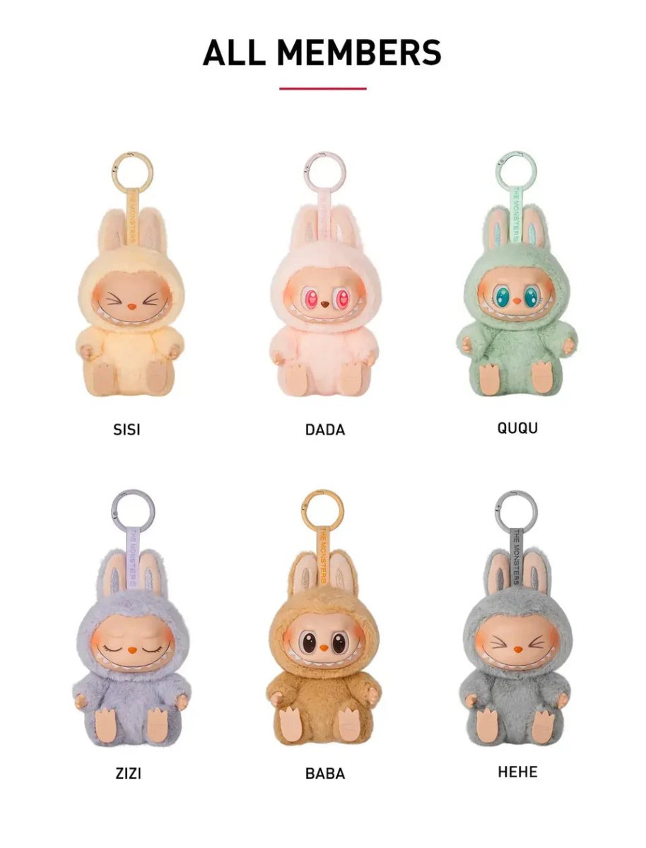 Pop Mart Labubu THE MONSTERS Have a Seat Vinyl Plush Blind Box - Outsole