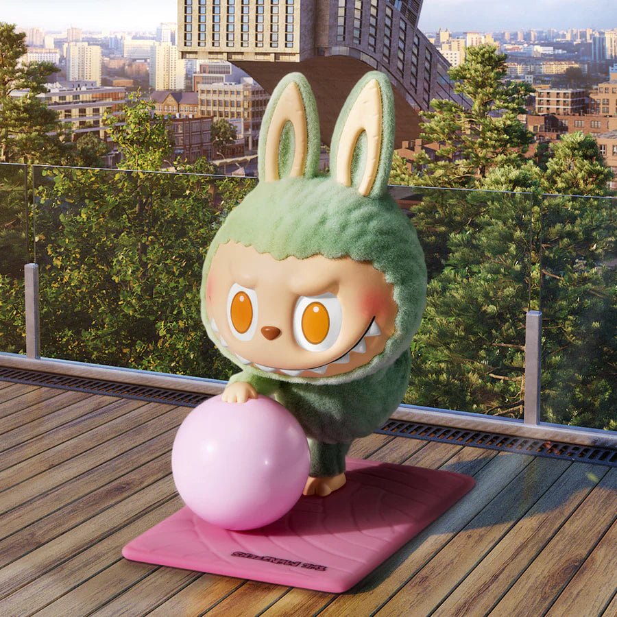 Pop Mart Labubu The Monsters Lazy Yoga Series Figures Mystery Box Pop Mart Labubu The Monsters Lazy Yoga Series Figures Mystery Box