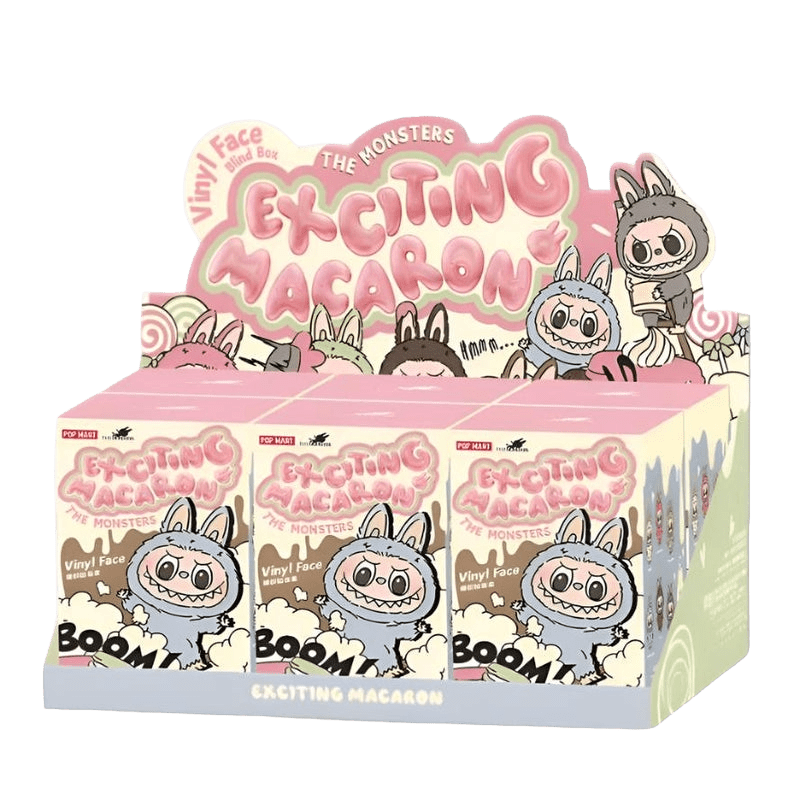 Pop Mart Labubu THE MONSTERS Tasty Macarons Vinyl Face Blind Box - Outsole