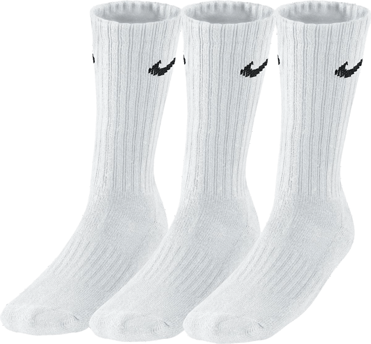 Sosete Nike 3 Pack White - Outsole