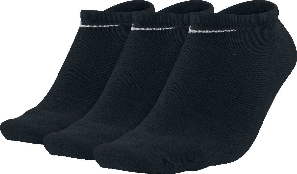 Sosete Nike No Show 3 Pack Black - Outsole