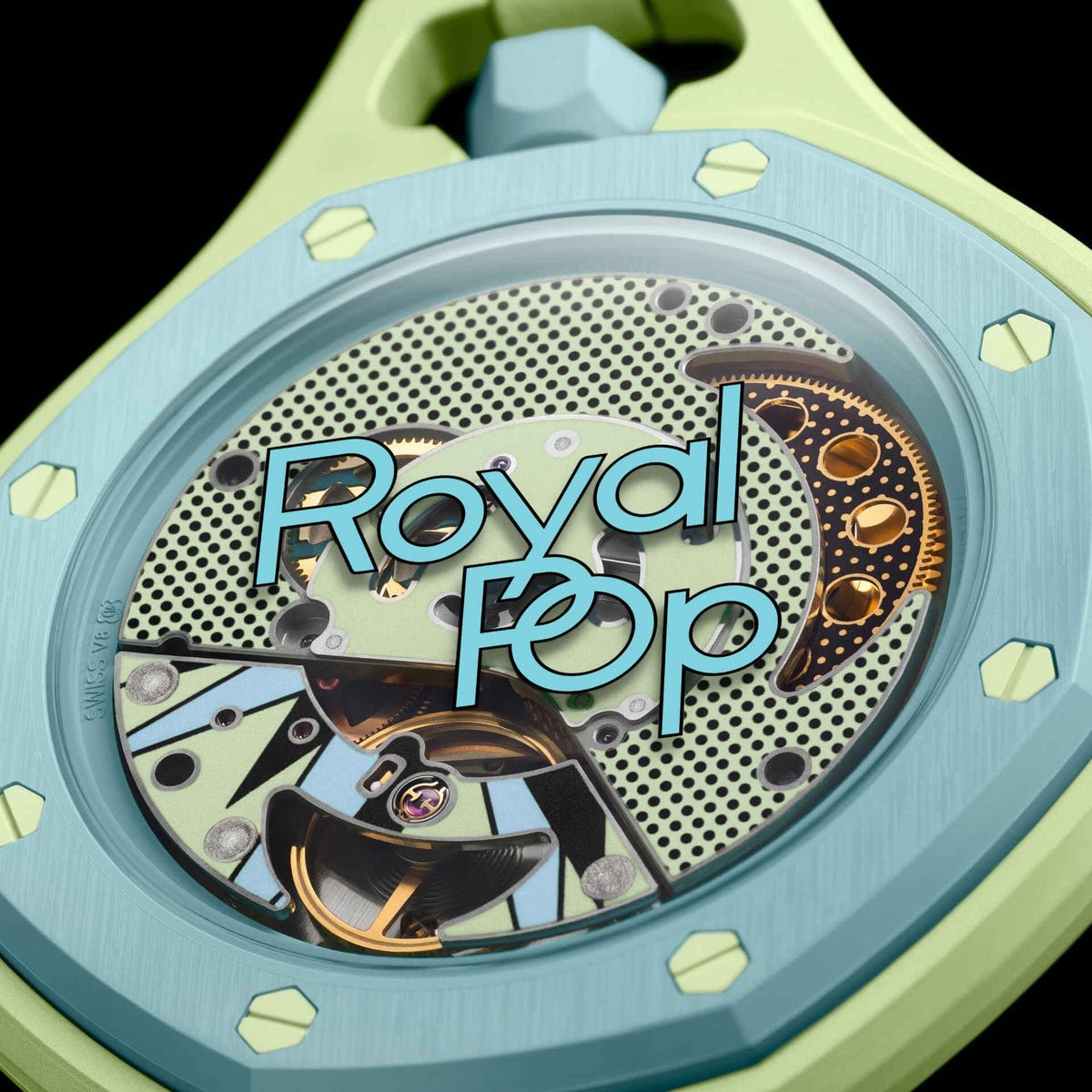 Swatch x Audemars Piguet Bioceramic Royal Pop Blaue Acht - Outsole