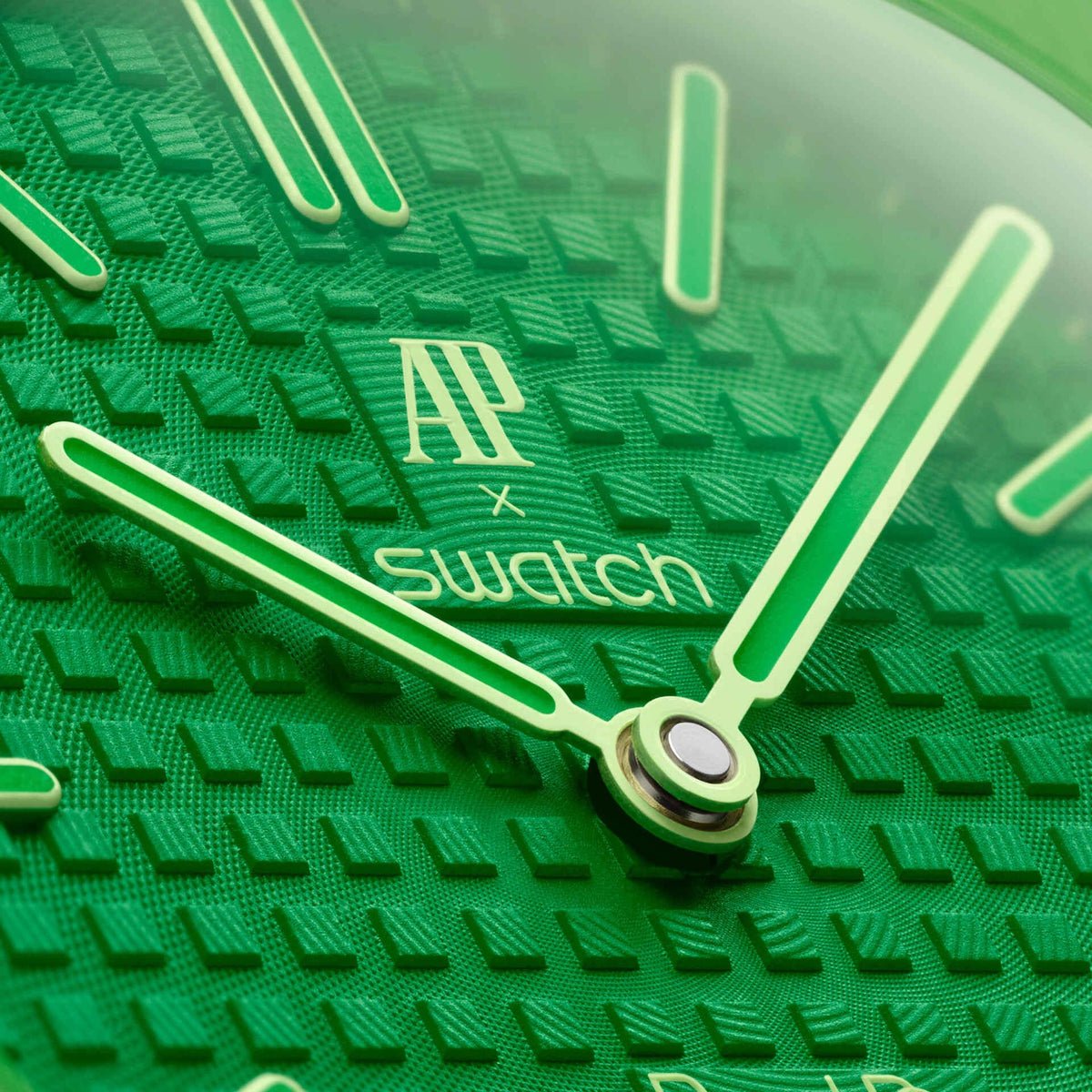 Swatch x Audemars Piguet Bioceramic Royal Pop Green Eight - Outsole