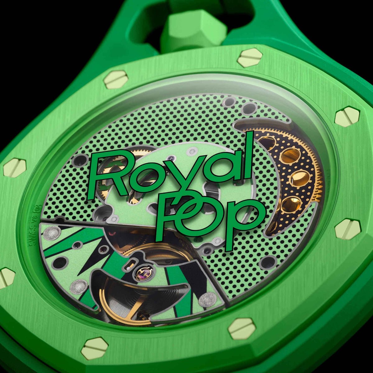 Swatch x Audemars Piguet Bioceramic Royal Pop Green Eight