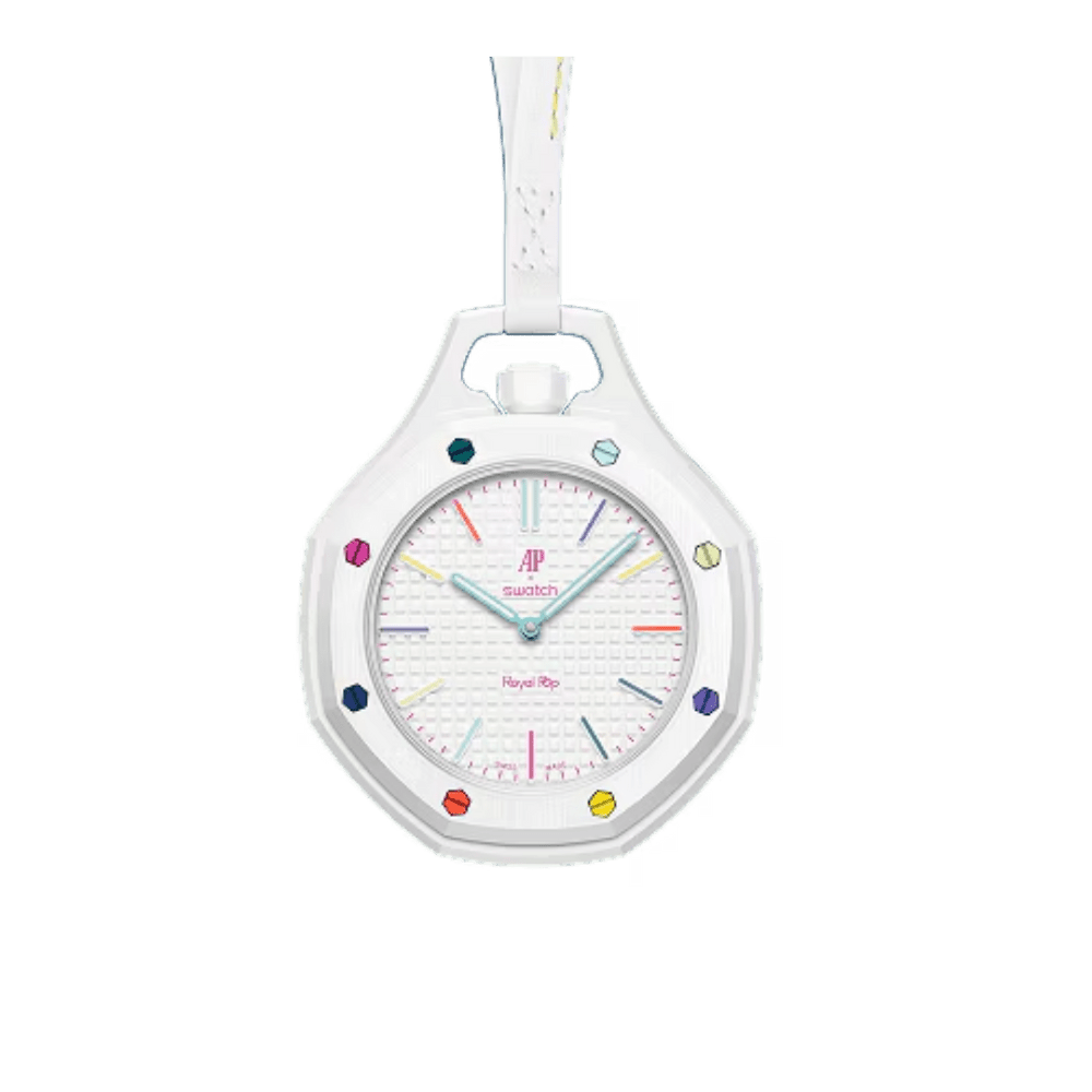 Swatch x Audemars Piguet Bioceramic Royal Pop Huit Blanc - Outsole