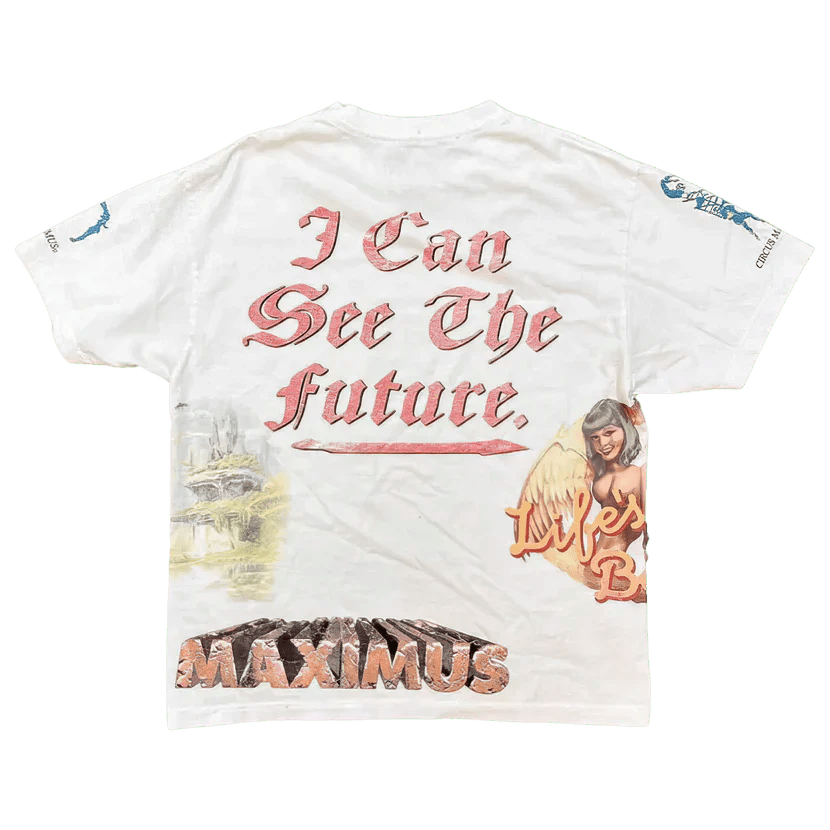 Travis Scott Utopia Circus Maximus I Can See The Future Tee - Outsole