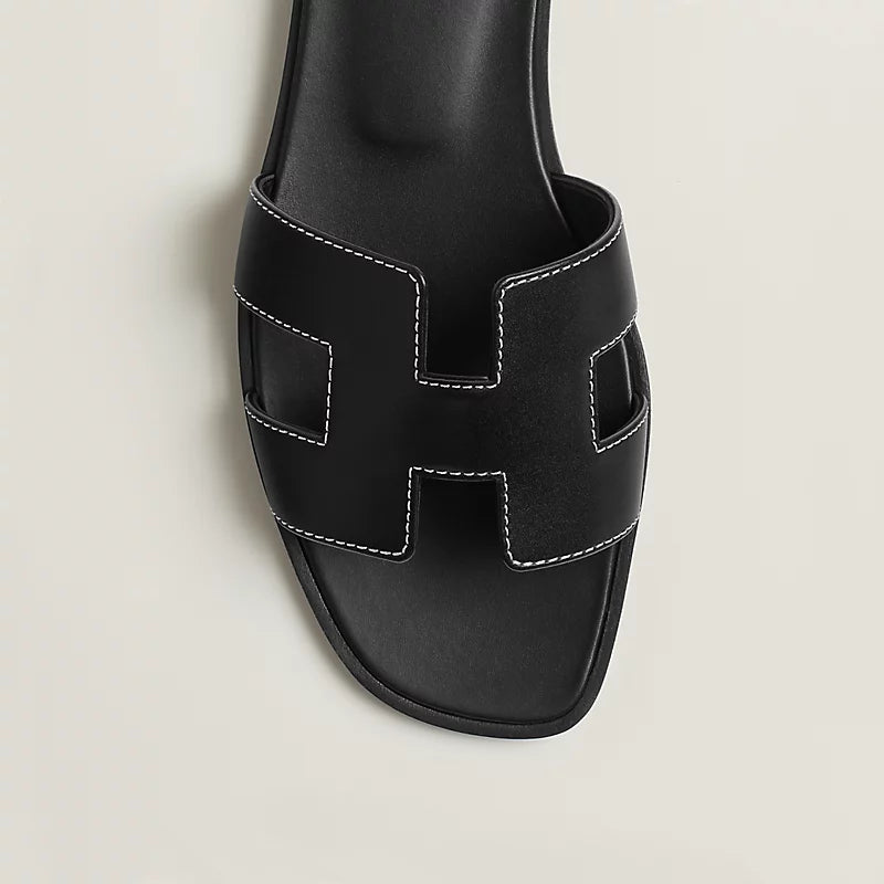 Hermès Oran Sandals Black