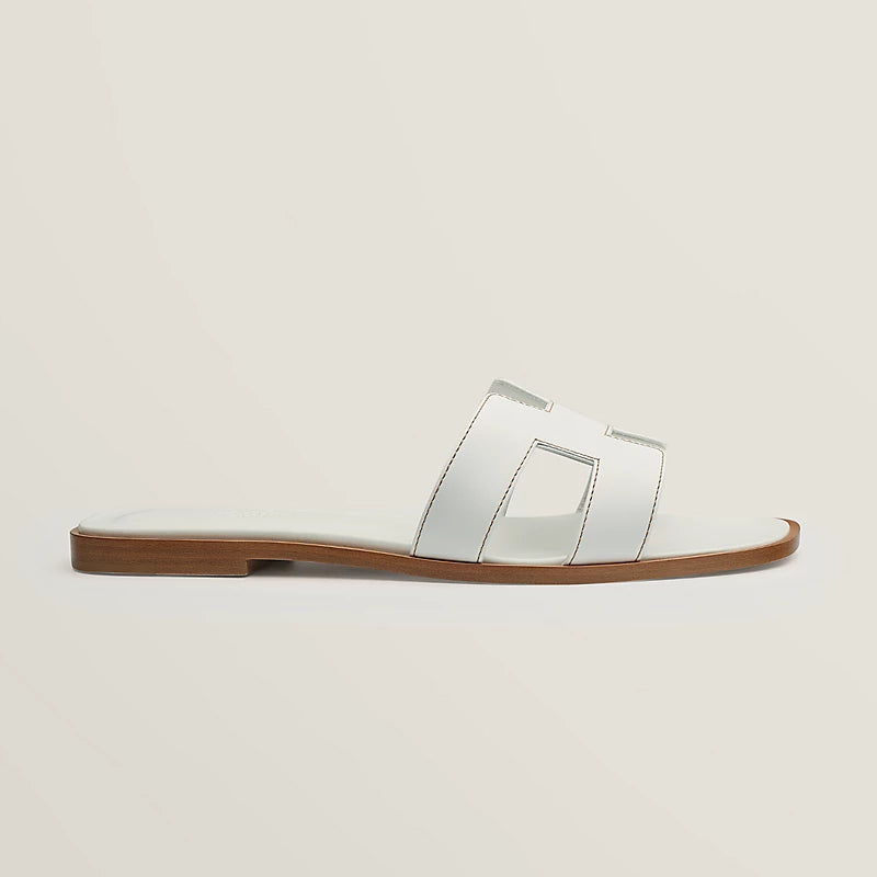 Hermès Oran Sandals White