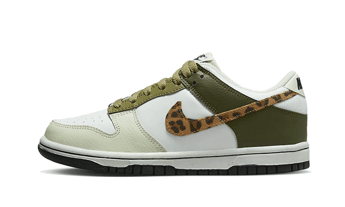 NIKE DUNK LOW LEOPARD OLIVE 