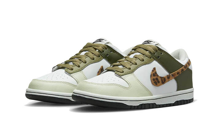NIKE DUNK LOW LEOPARD OLIVE 