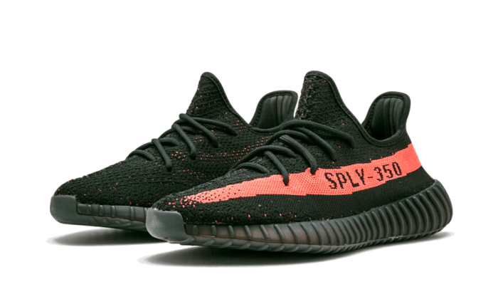 adidas YEEZY Boost 350 V2 Core Black/Red(2022) 23.5cm BY9612-