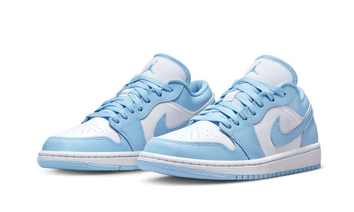 AIR JORDAN 1 LOW ALUMINIUM ICE BLUE 