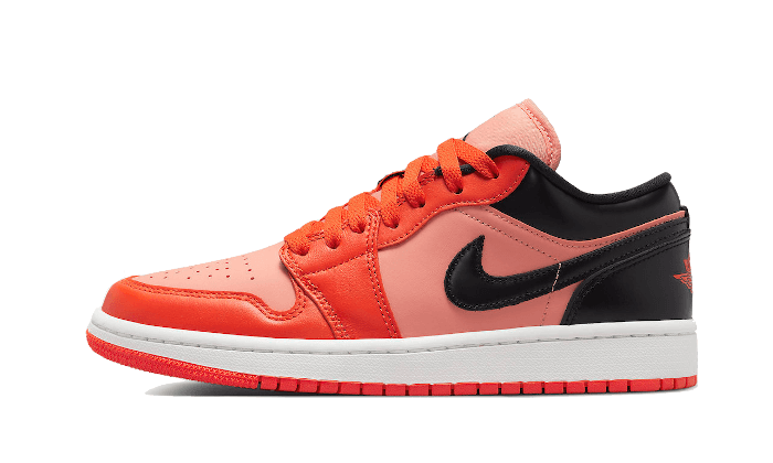Air Jordan 1 Low Orange Black 