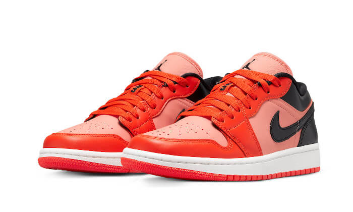 Air Jordan 1 Low Orange Black 