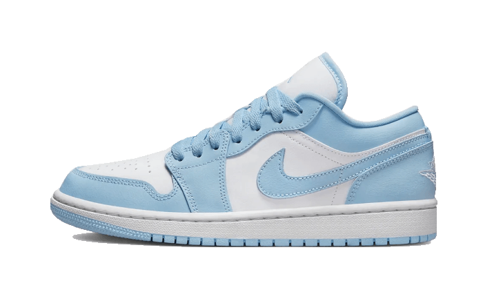 AIR JORDAN 1 LOW ALUMINIUM ICE BLUE 