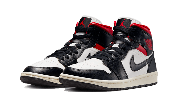 AIR JORDAN 1 MID GYM RED PANDA 