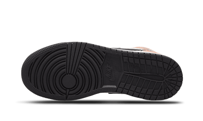 AIR JORDAN 1 MID SE ORANGE SUEDE - Outsole